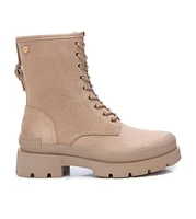 Women's Suede Lace-Up Boots By Xti