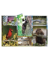 Kaplan Early Learning North American Animals Floor Puzzle - 24 Pieces