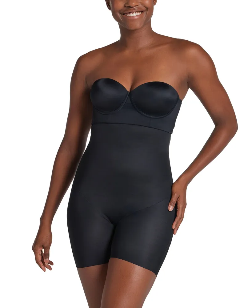 Leonisa 18520 Sculpting Body Shaper with Built-In Back Support Bra