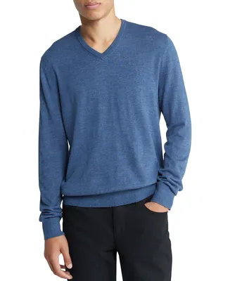 Calvin Klein Men's Regular-Fit V-Neck Sweater