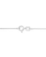 TruMiracle Diamond Princess 18" Pendant Necklace (1/2 ct. t.w.) 14k White, Yellow, or Rose Gold