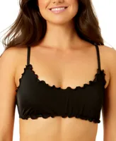 Salt + Cove Juniors' Ruffle-Trim Bralette Bikini Top, Created for Macy's