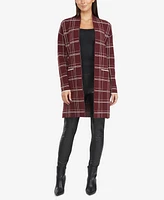 Ellen Tracy Women's Jacquard Sweater Cardigan