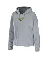 Women's Wear by Erin Andrews Heather Gray Nashville Predators Logo Pullover Hoodie and Pants Sleep Set