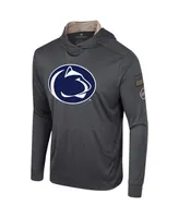 Men's Colosseum Charcoal Penn State Nittany Lions Oht Military-Inspired Appreciation Long Sleeve Hoodie T-shirt