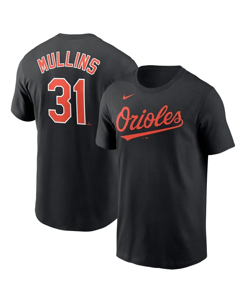 Men's Nike Cedric Mullins Black Baltimore Orioles Player Name and Number T-shirt