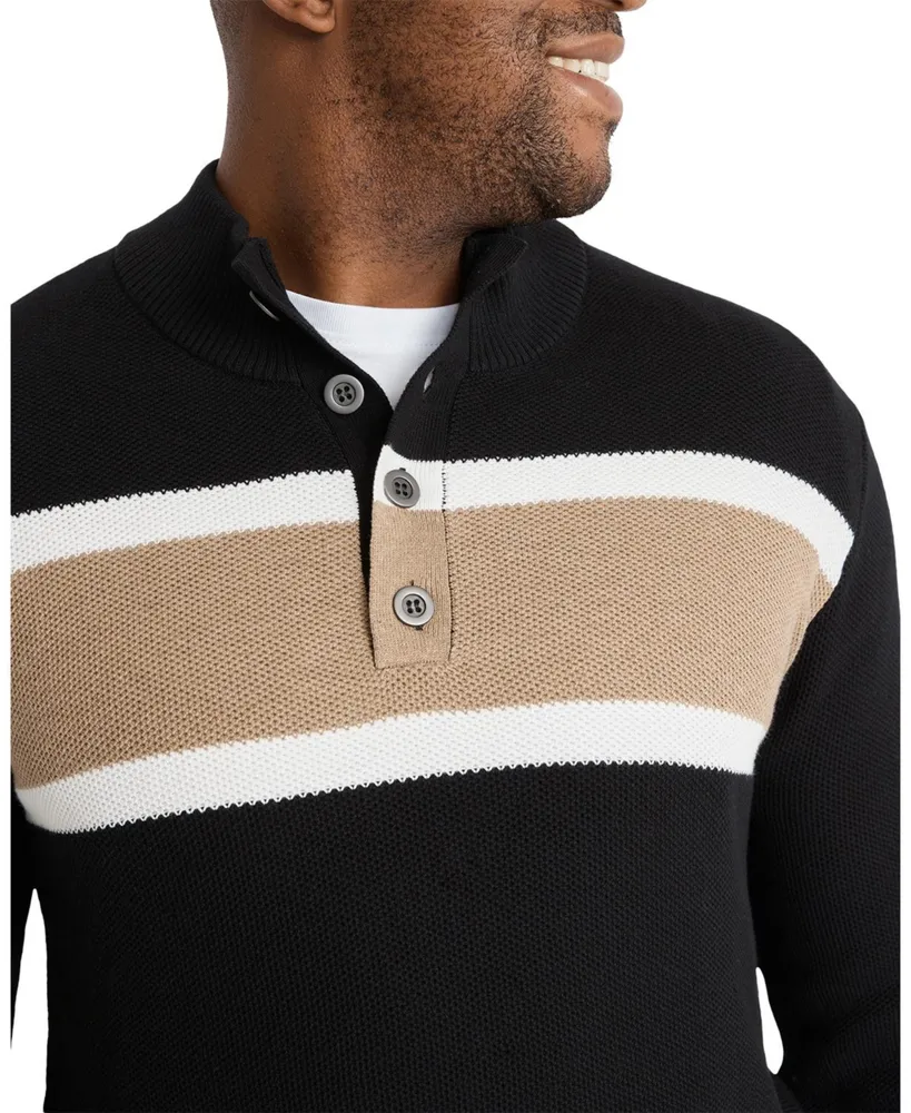 Johnny Bigg Mens Keating Stripe Sweater Big & Tall
