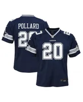 Big Boys Nike Tony Pollard Navy Dallas Cowboys Game Jersey