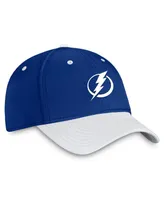 Men's Fanatics Blue, White Tampa Bay Lightning Authentic Pro Rink Two-Tone Flex Hat