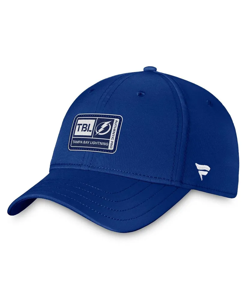 Men's Fanatics Blue Tampa Bay Lightning Authentic Pro Training Camp Flex Hat