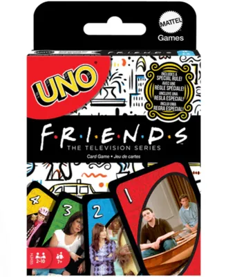 Mattel - Tv Show Friends Uno Card Family Game Night