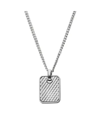 Skagen Men's Torben Silver Stainless Steel Pendant Necklace