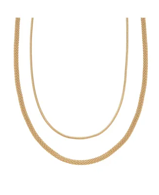 Skagen Women's Merete Gold-Tone Stainless Steel Multi Strand Necklace