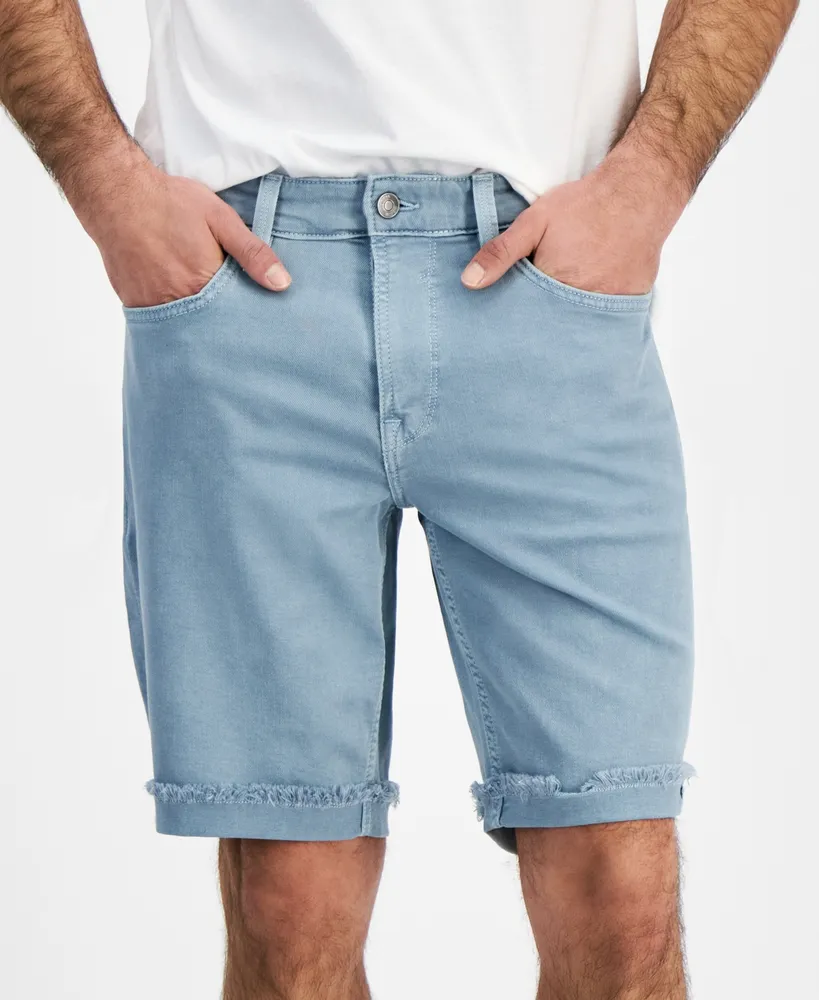 Guess Men's Regular Stretch Denim Shorts