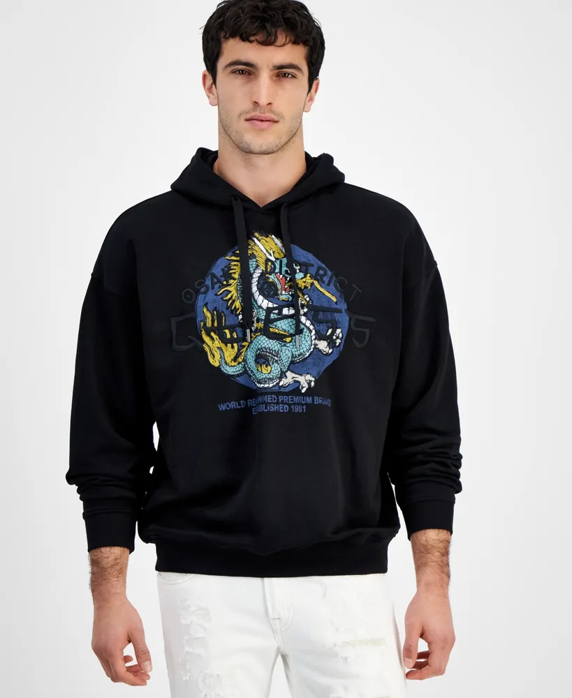 Guess Men's Logo Graphic Hoodie