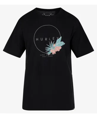 Hurley Men's Everyday Flower Circle Short Sleeve T-shirt