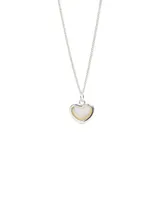 Sterling Silver Heart Pendant Necklace