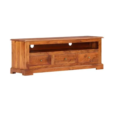 Tv Stand 47.2"x11.8"x15.7" Solid Wood Acacia