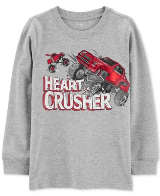 Carter's Big Boys Heart Crusher Truck Graphic T-Shirt