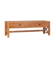 Tv Stand 55.1"x15.7"x17.7" Teak Wood