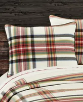 J Queen New York Christopher Plaid 3Pc. Duvet Cover Set