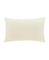 J Queen New York Ornament Boudoir Embellished Decorative Pillow, 15" x 22"