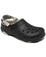 Crocs Men's Classic Lined All-Terrain Clogs from Finish Line