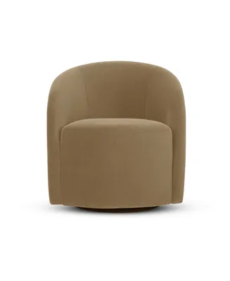 Lifestyle Solutions 28.5" Velvet Erik Swivel Chair