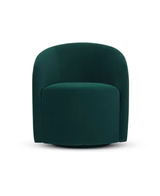 Lifestyle Solutions 28.5" Velvet Erik Swivel Chair