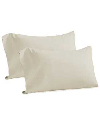 King 100% Cotton 500 Thread Count Pillow Cases, Size, Soft and Silky, Cool Smooth by California Design Den