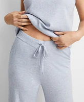 State of Day Women's 2-Pc. Sweater Knit Loungewear Pant Set, Created for Macy's