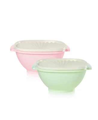 Tupperware Heritage 2 Pack 11.75 Cup Vintage Bowl Set