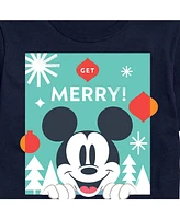Airwaves Men's Disney Holiday Short Sleeves T-shirt