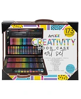 Art 101 Creativity Wood Case Art Set, 173 Pieces