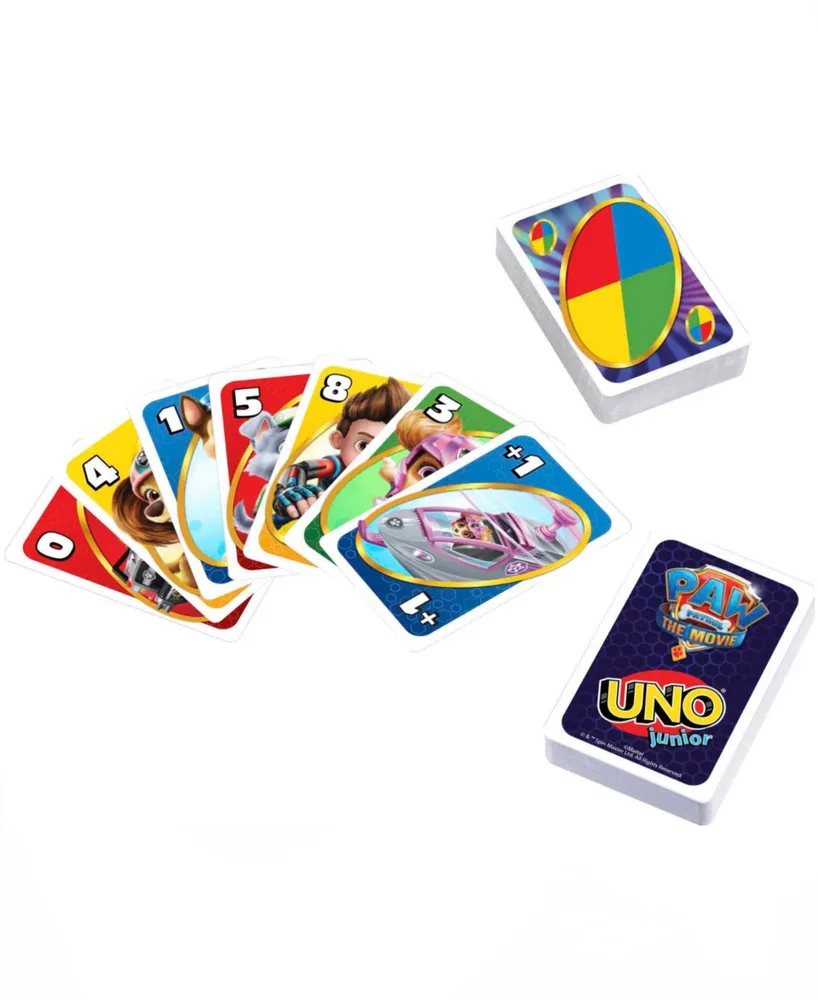 Mattel - Paw Patrol Junior Uno Card Family Game Night