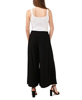 Sam & Jess Women's Relaxed Wide-Leg Pull-On Pants