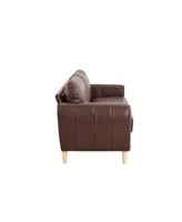 Serta Gorm 78" Faux Leather Sofa