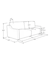 Serta Eilidh 90" Convertible Sofa