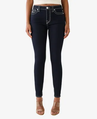 True Religion Women's Jennie Flap Big T Skinny Jeans