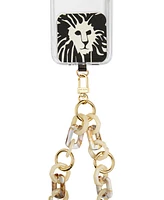 Anne Klein Women's Ivory Acetate Crossbody iPhone Chain