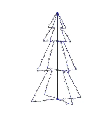 Christmas Cone Tree 160 LEDs Indoor and Outdoor 3x4 ft