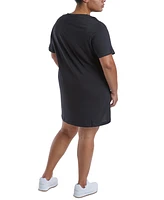 Reebok Plus Cotton Short-Sleeve T-Shirt Dress