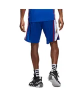 Men's adidas Royal Kansas Jayhawks Swingman Aeroready Basketball Shorts
