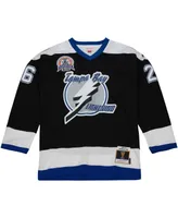 Men's Mitchell & Ness Martin St. Louis Black Tampa Bay Lightning 2003 Blue Line Player Jersey