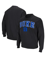 Colosseum Men's Duke Blue Devils Arch & Logo Pullover Sweatshirt