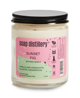 Soap Distillery Sunset Fig Soy Wax Candle