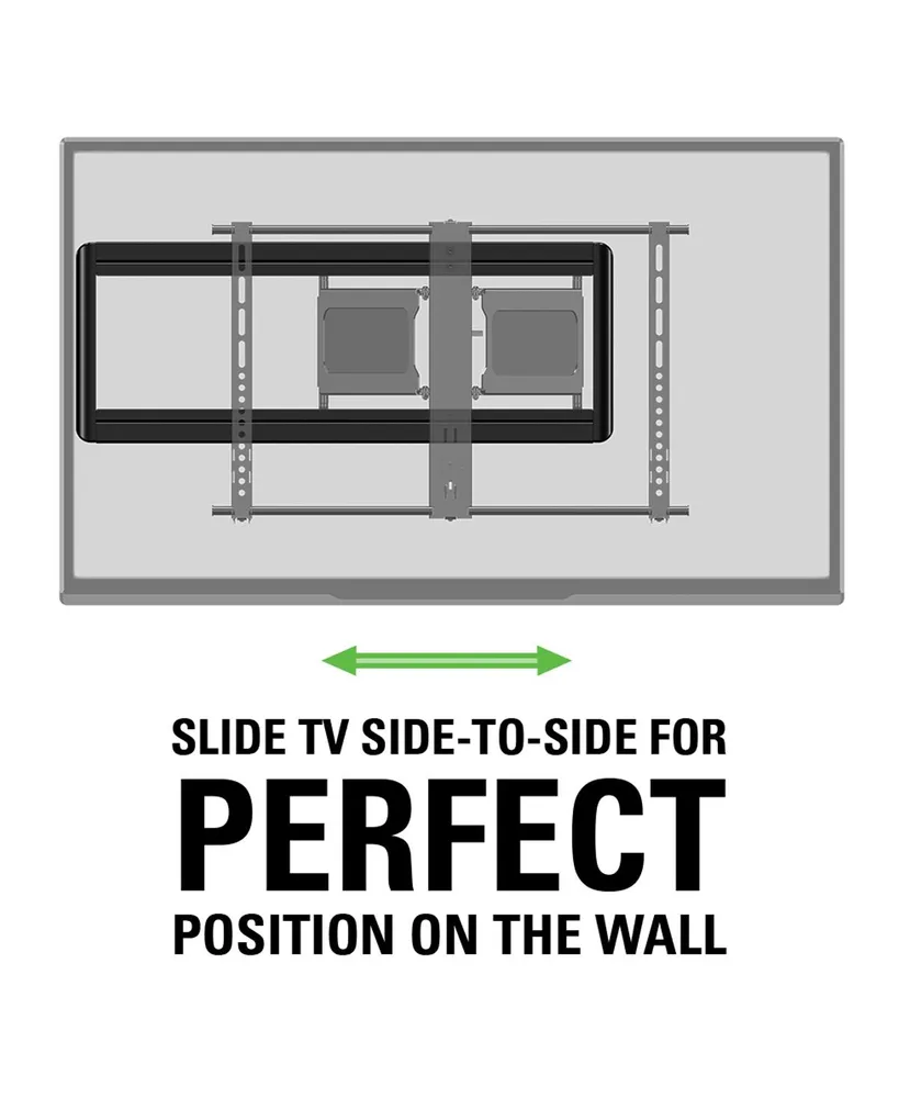 Sanus VLF613-B1 Super Slim Full Motion Tv Mount for 40" - 80" Tv