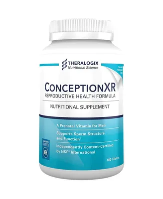 Theralogix ConceptionXR Reproductive Health Male Fertility Supplement (90 Day Supply)