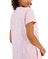 Charter Club Women's Cotton Printed Nightgown, Created for Macy's
