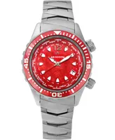 Abingdon Co. Women's Marina Diver's Multifunctional Titanium Bracelet Watch 40mm